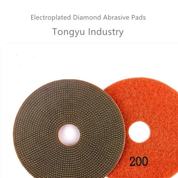 Electroplated Diamond Polishing Pads For Tiles Surface Polishing