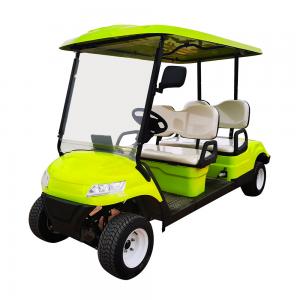 China 4 Seats Golf Cart with Motor 3.5-6 KW and Speed 30-40km/h color customizable for club garden hotel on sale