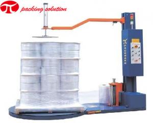 Quality 380V Stretch Film Wrapper , 11r/Min Turntable Pallet Wrapping Machines for sale