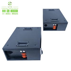 Quality Stackable Small Size Lifepo4 Battery Pack 48v 100ah For Solar Power System for sale