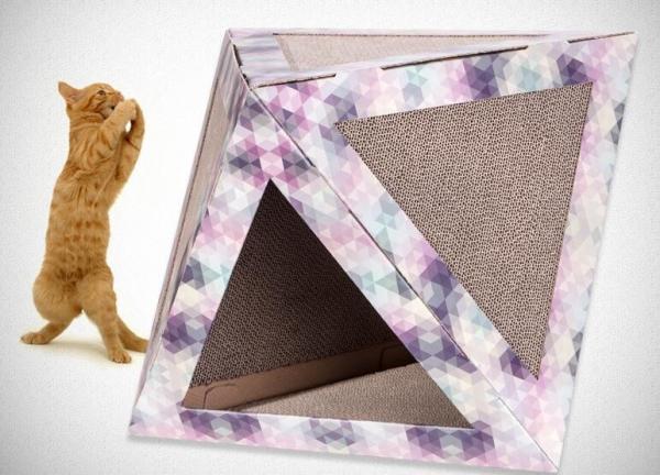 Buy Furniture Safe Incline Cat Scratcher Reversible Help Good Scratching Habbits at wholesale prices