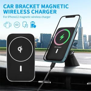 Buy cheap 12V 1.5A Magsafe Fast Magnetic Wireless Car Charger For IPhone 13 Mini Pro Max from wholesalers
