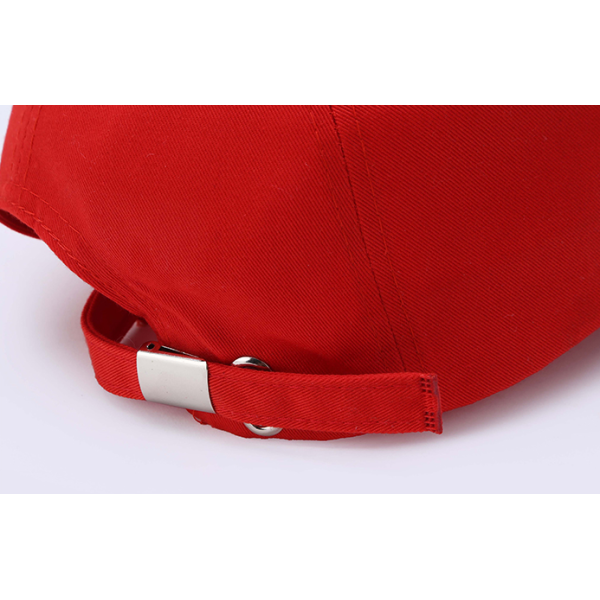 Custom Soft Textile Copper Buckle Sport Sun Hat With Embroidered Logo
