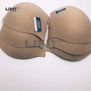 China Full Cup Intimate Foam Bra Cup Padding Softable Fabric Materials on sale