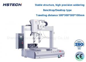 Quality Manual Programming Double Soldering Tip Robotic Soldering Machine for sale