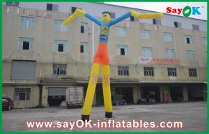 China Air Dancing Man 7m High Heavy Duty Inflatable Air Dancer Man With Custom Logo For Promotion on sale