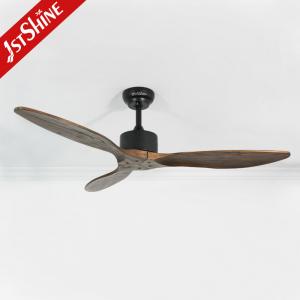 Quality 52 Inch 5 Speed Remote Control Decorative Wood Ceiling Fan For Bedroom for sale