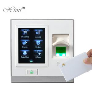 China ZK SF400 Standalone Fingerprint Access control and Time Attendance TCP/IP RS485 Door Access Control System With  Card Reader on sale