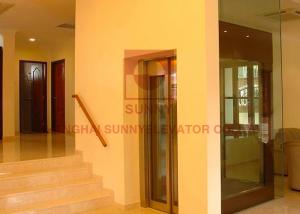 Quality 400kg Resident Pvc Floor Display Dot Matrix Small Villa Elevator Lift For Homes for sale