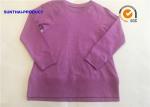Applique / Embroidery Plain Baby Clothes Slub Jersey Long Sleeve Tunic Top