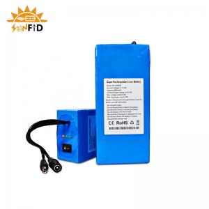 China 12V 20Ah Rechargeable Lithium Battery Pack 18650 For Solar Power System LED Panel Light on sale