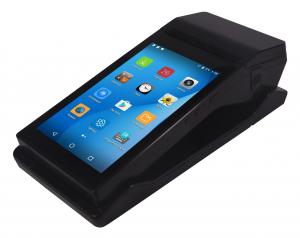 Quality 7 Inch Android Tablet Mobile POS Terminal with 80mm Thermal Printer and NFC Card Reader for sale