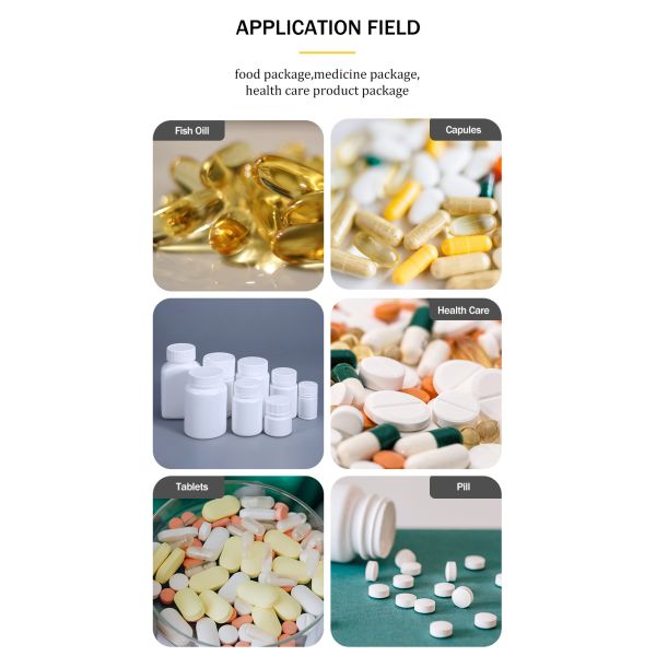 20ml 30ml 40ml 50ml 70ml 100ml Plastic Bottle for Pill Storage Container White Color