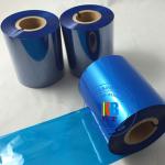 Thermal art coated paper printing compatible zebra ZM400 printer wax resin blue