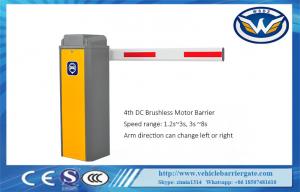 Quality RFID Reader Automatic Barrier Gate Loop Sensor DC Brushless Motor Car Parking Gate for sale