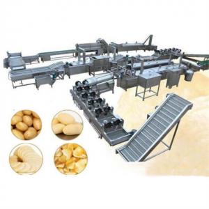 Electric Electromagnetism Gas Heating Complete Food Industry Chips Making Machine