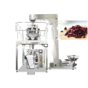 Buy cheap Dried Cranberries Multihead Weigher Packing Machine 304 Stainless Steel Material from wholesalers