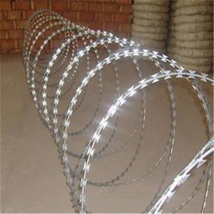 Quality 10kg Stainless Steel Concertina Wire Mesh Security Mesh Barbed Wire Fencing for sale
