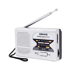 Quality ABS Plastic Material AM FM Radio Receiver with Built-in Speaker and Cord for Easy and Convenient and Customization for sale