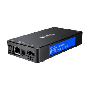 Quality NDI RTMP RTSP UDP Streaming Encoder Decoder with HDMI Embedded Audio for Professional for sale