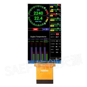 Quality 360x640 IPS 3 Inch TFT LCD Module Display Full Viewing Angle With RGB Interface for sale