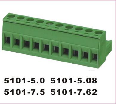 Buy PCB Mount Terminal Block Connector with 2000V Withstanding Voltage Stranded Wire Type at wholesale prices