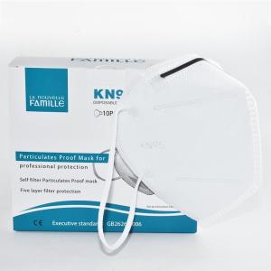 Buy cheap KN95 Ffp2 Face Mask Surgical Disposable 3 Ply Dust Mask Waterproof Eco Friendly from wholesalers
