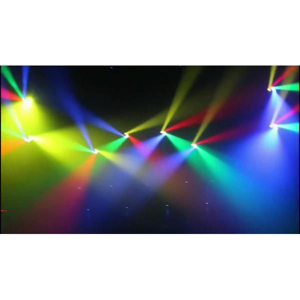 Bee Eye Mini LED Moving Head Light , High Output DMX512 DJ Disco Light