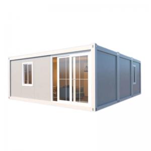China Office Luxuriant 20ft Luxury Duplex 3 Bedroom Steel Structures Prefabricated Homes Container House on sale