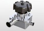 3/4'' To 3'' AISI 316L Stainless Steel Diaphragm Type Valve 3 Way With Butt -