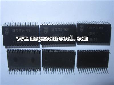 Buy MCU Microcontroller Unit S87C752-1DB-  -80C51 8-bit microcontroller family 2K/64 OTP/ROM, 5 channel 8 bit A/D,  at wholesale prices