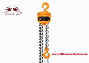 Quality Offers Over 4:1 Safety Manual Chain Block HSZ-K Vital Type 2000kg Single Chain Fall for sale