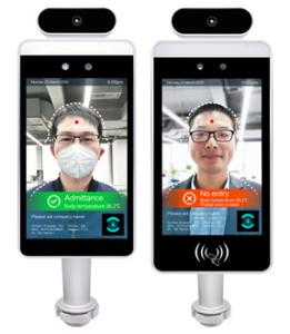 Quality Android 7.1 Access Terminal Supports Second Development With Temperature Test And Face Recognition for sale