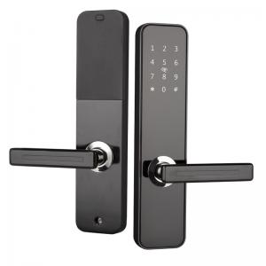 China Electronic Keyless Entry Door Lock NFC/IC Card Unlock With Handle Touchscreen Keypad on sale