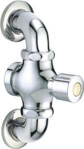 Quality Double In Wall Toilet Flush Valve Matching With G1 Or G3/4 Inlet For Squat Pan for sale