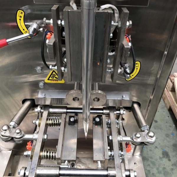 Coffee Sachet Packaging Machine , Plastic Bag Packing Machine With Back Sealing