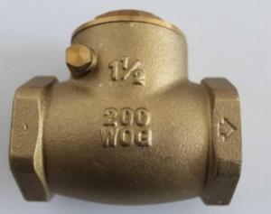 China Water Supply Drainage System Forged Steel Valves , Brass Check Valve on sale