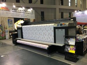 China High Speed Kyocera Print Head Digital Textile Printing Machine Dual CMYK on sale