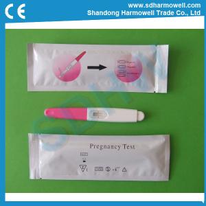Quality Best price disposable HCG test urine pregnancy test midstream with CE and FDA for sale