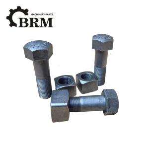 Quality M24 Excavator Track Bolts Stainless Steel Track Bolt And Nut for sale