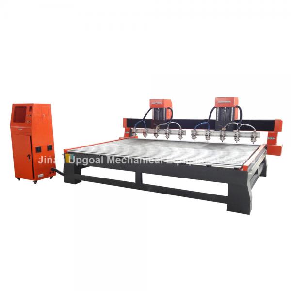 Buy 10 Heads 10 Spindles Furniture CNC Engraving Cutting Machine 2500*2200mm at wholesale prices