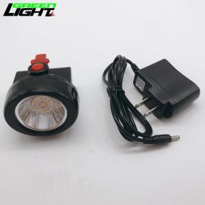 Buy cheap Lightweight Cordless Mining Cap Lamp For Miners IP67 4000LUX 3.7V 0.65W 2.8Ah from wholesalers
