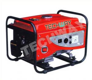 Quality 5KW Mobile Electric Generator With Wheels , Single Three Phase portable petrol generator for sale