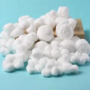 Quality Medical Cotton Balls 0.5g Sterile Cotton Balls Absorbent Cotton Balls Lint Free for sale