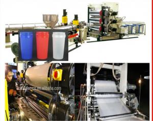 Quality Fast Cup PP Sheet Extrusion Line , PS Thermoforming Plastic Sheet Extruder for sale