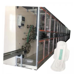 Quality Longitudinal Folding System OEM Customized Sanitary Napkin Packing Machine for sale