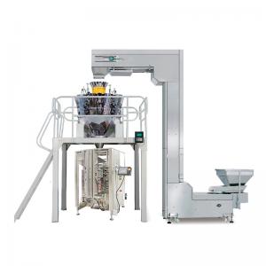China High Accuracy Vertical Form-Fill Auto Bags Pouch Seal Machine For Food Packing on sale