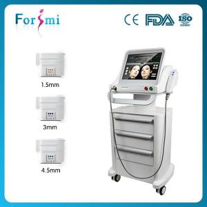 Quality Ultrasound therapy for skin tightening radio frequency face lift noe surgical machines for sale