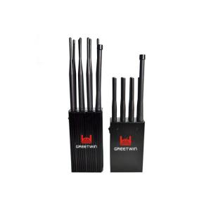 Buy cheap 8 Antennas Handheld Cellphone Jammer , GSM 3G 4G LTE Wifi Signal Jammer from wholesalers