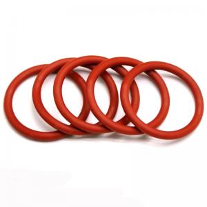 China Water/Dust/Oil Proof Red Silicone Rubber O Ring Payment Term 30% Deposit 70% Balance on sale